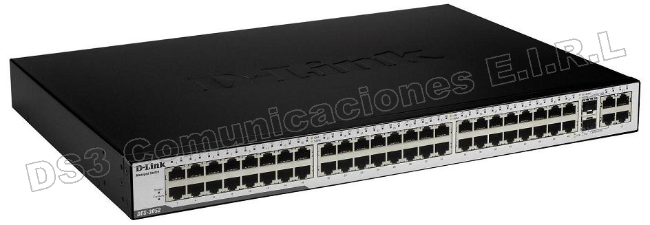 FE Switch D-Link Layer 2/4 - de 48 puertos FE y GE de 4 puertos para ...